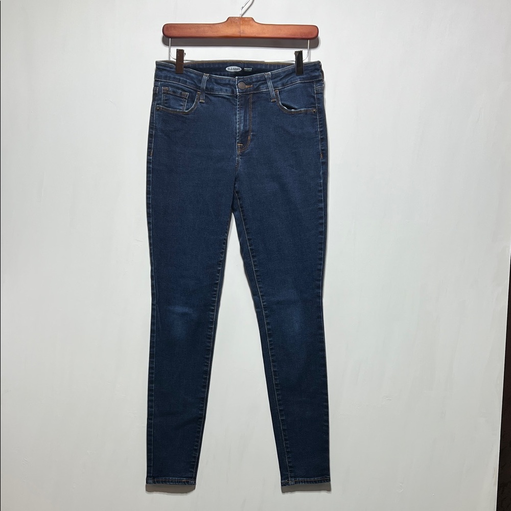 Old Navy Rockstar Dark Blue Women's Super Skinny Jeans Size 4